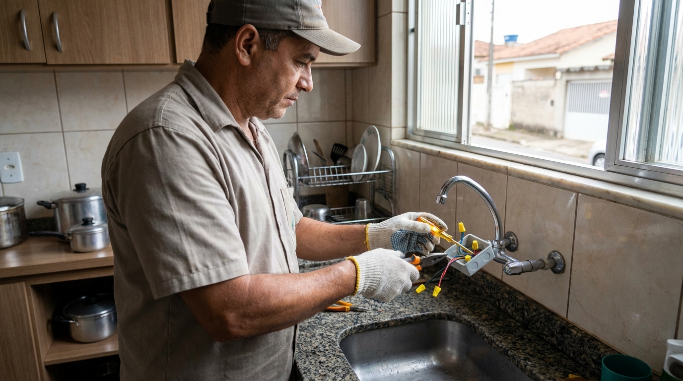 Adequação de Ponto Elétrico em Campina Grande‑PB