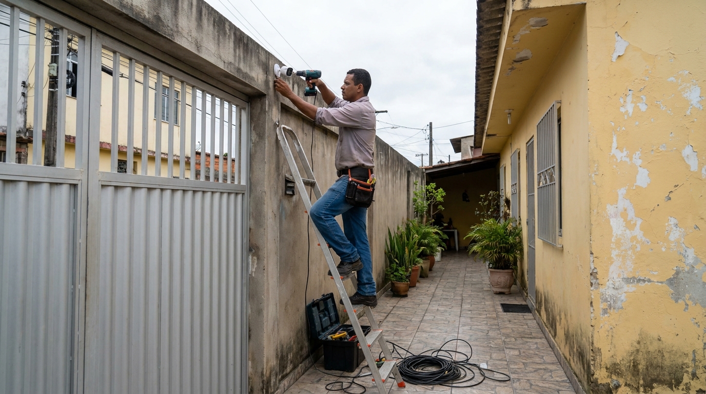 Passagem de Cabeamento em Campina Grande‑PB