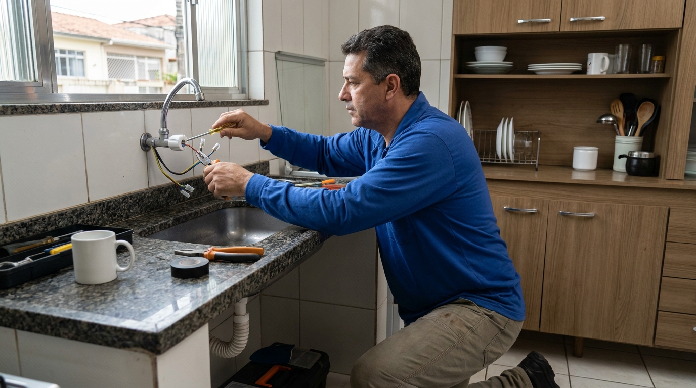 Reparo em Torneira Elétrica em Campina Grande‑PB